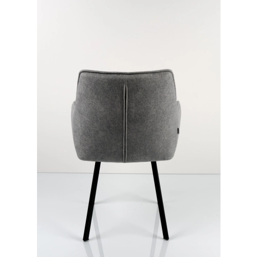 Krzesło DELUXE KR-174 Tkanina STRONG 14 Noga Metalowa